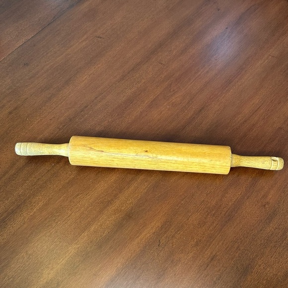 🌟3/$20🌟 WOOD Rolling Pin - Picture 1 of 9